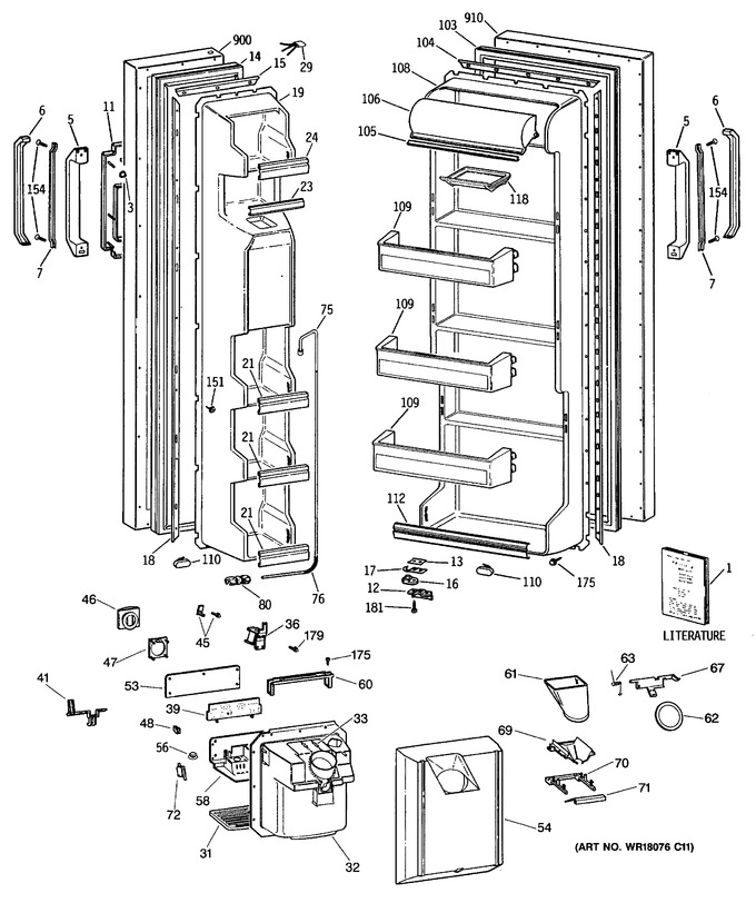 Diagram for MSG22GRSCWH