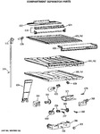 Diagram for 5 - Compartment Separator Parts
