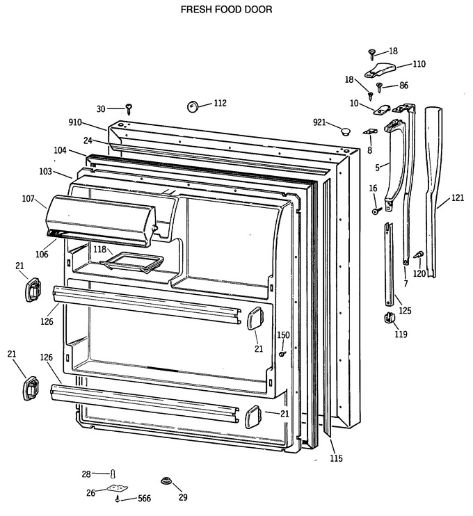 Diagram for MTX18EASVRWH