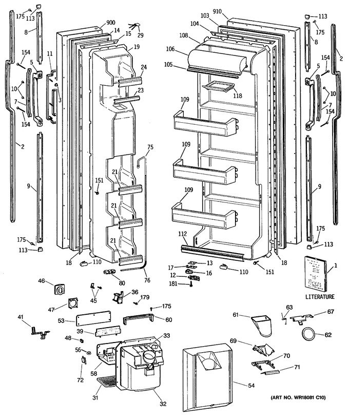 Diagram for MSG22GRTCWH