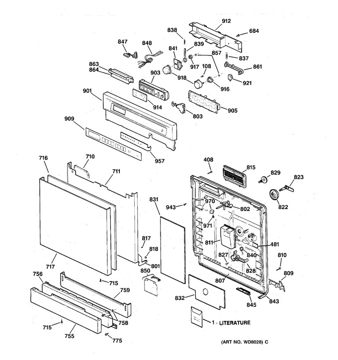 Diagram for GSD4420X73BB