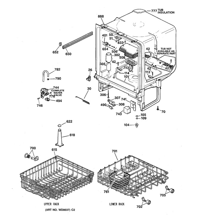 Diagram for PSD3220Z00BB