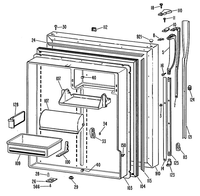 Diagram for CTXH25DLFRWH