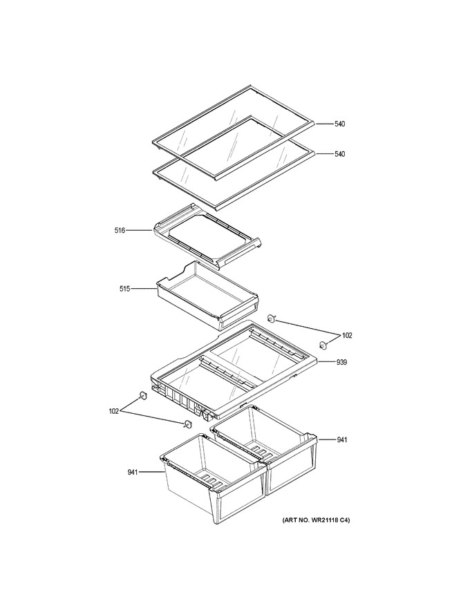 Diagram for GDE25ESKBRSS