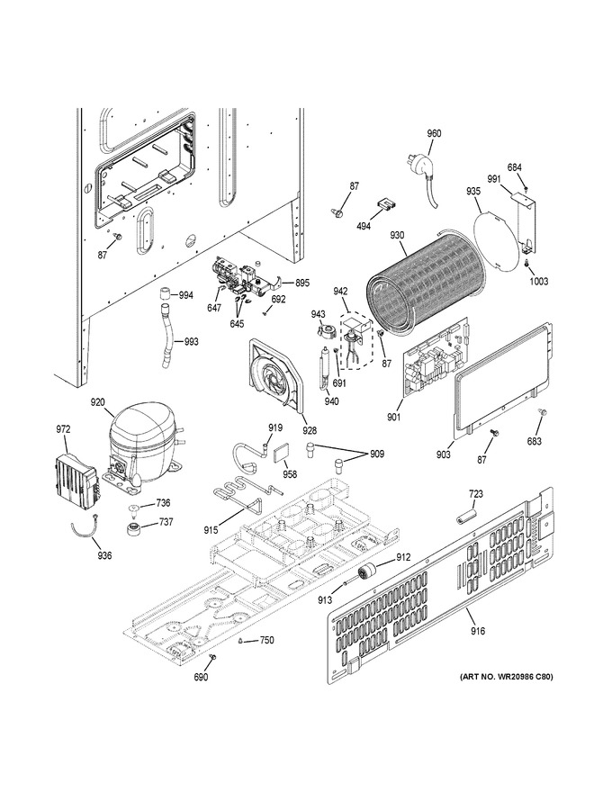 Diagram for ZWE23ESHKSS