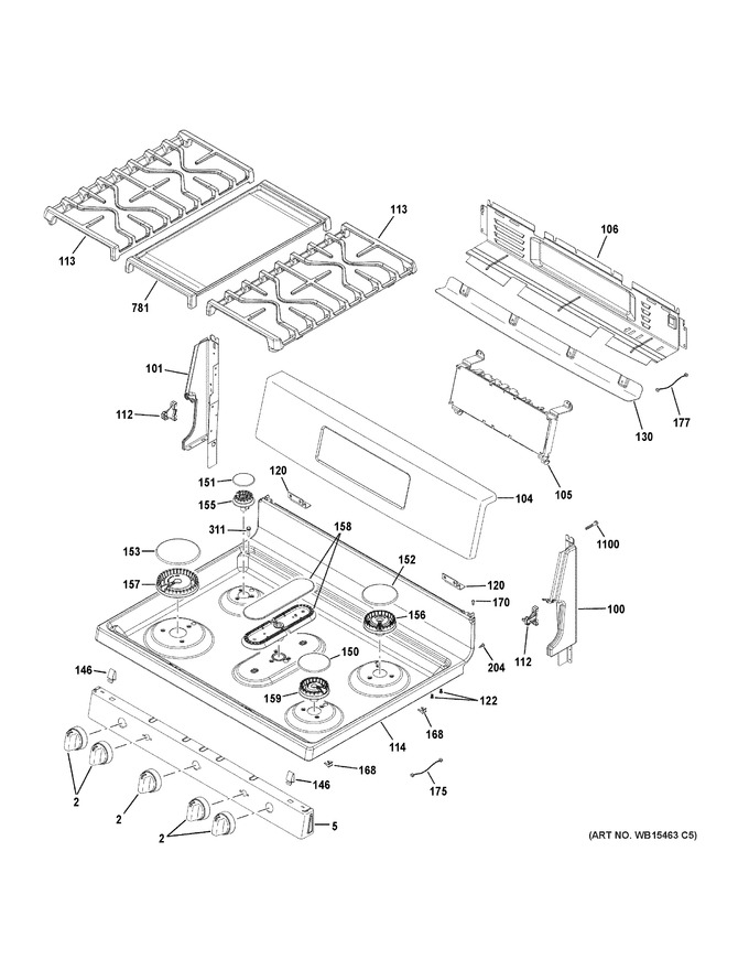 Diagram for JGB860DEJ5WW