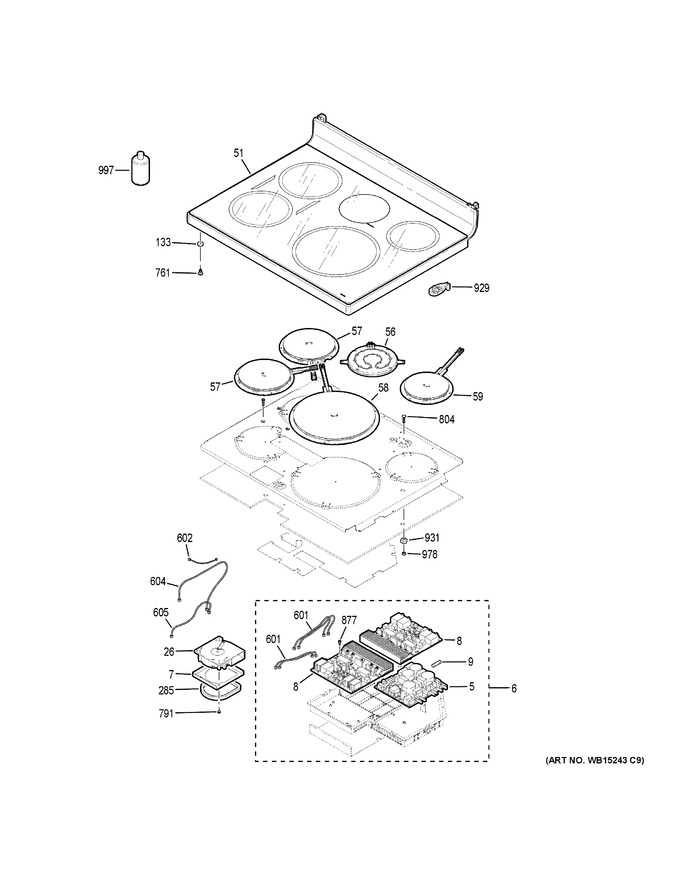 Diagram for PHB920SJ3SS
