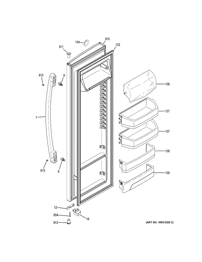 Diagram for GSS25GGHHCBB