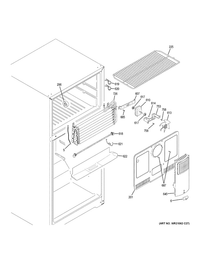 Diagram for GTE18LSHLRSS