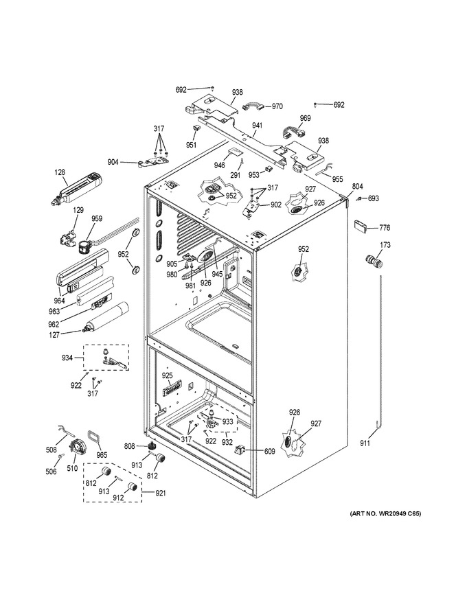 Diagram for GFE26GSKHSS