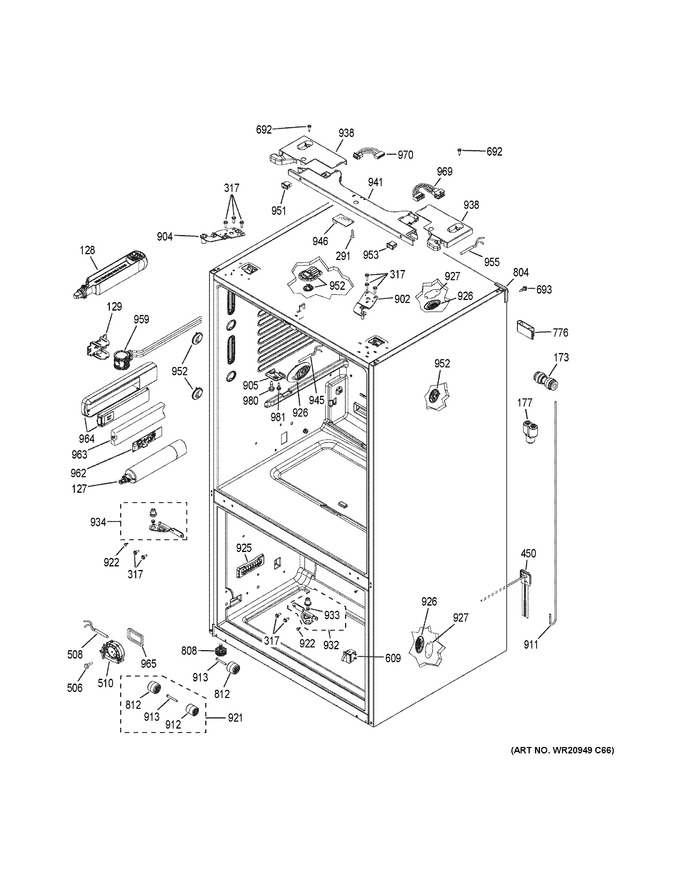Diagram for GFD28GBLCTS