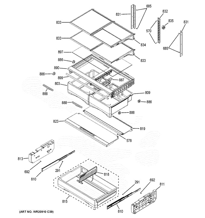 Diagram for DFE28JBLCTS