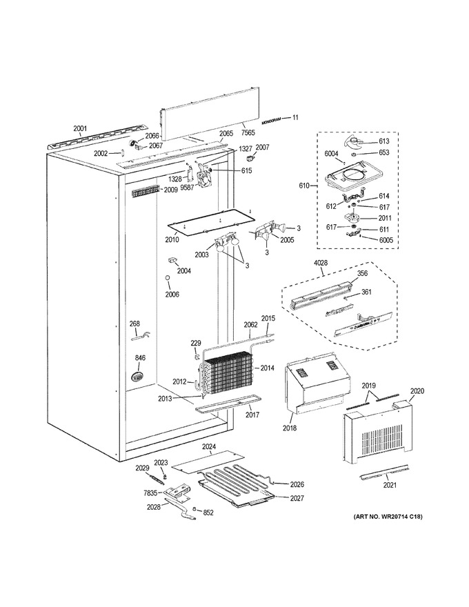 Diagram for ZIFS360NHBRH
