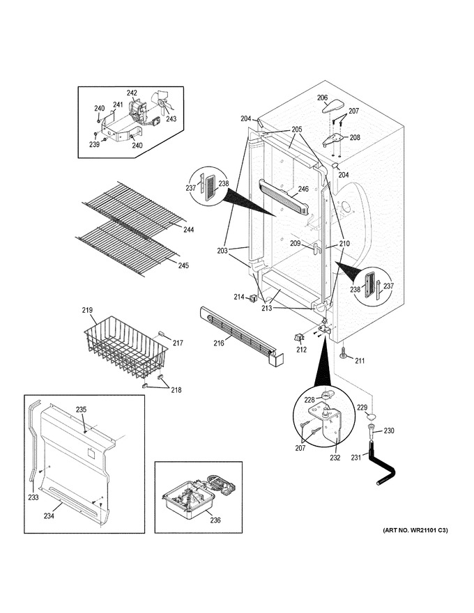 Diagram for FUF17DHCRWW