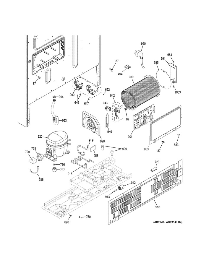 Diagram for PFD28KELBDS