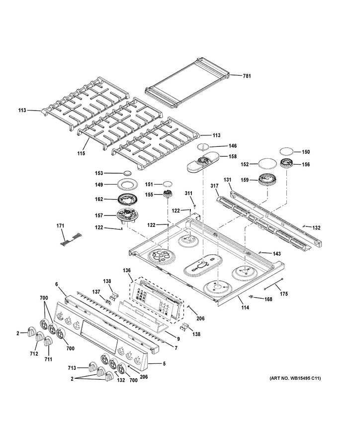 Diagram for PGS960EEL2ES