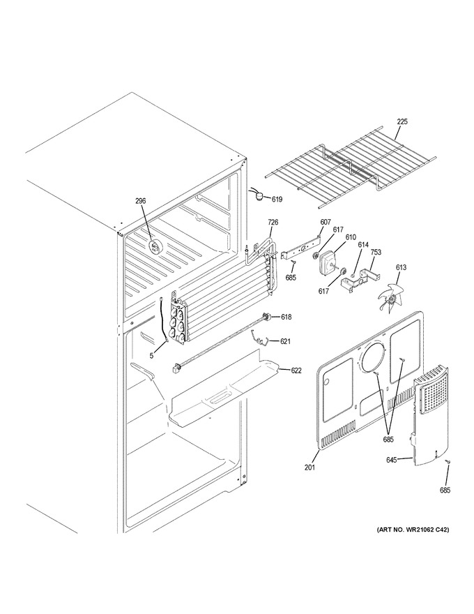 Diagram for GTE18ETHRRWW