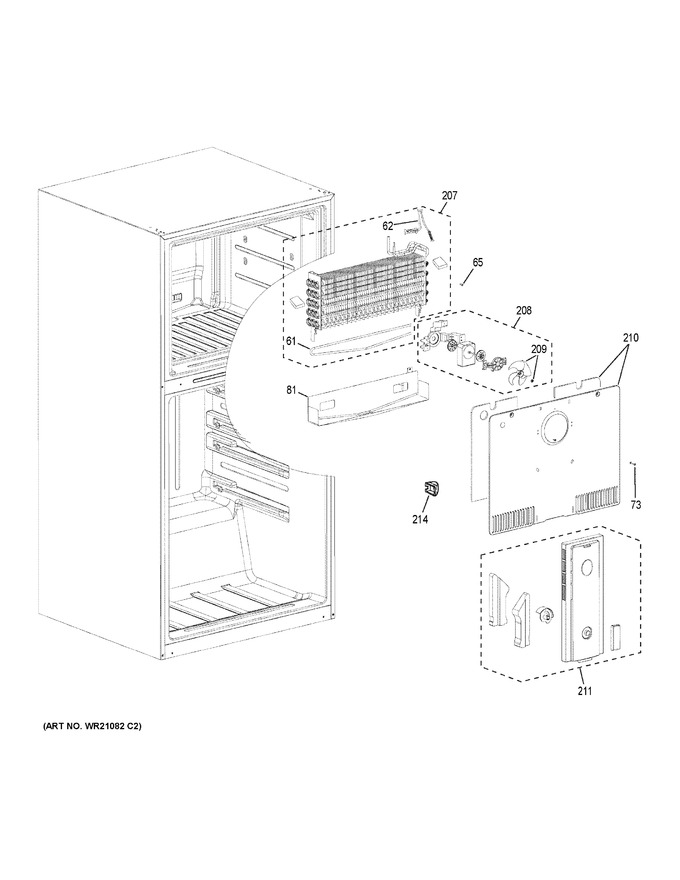 Diagram for GTE21GTHDBB