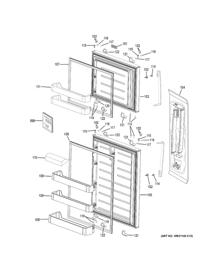 Diagram for XTS21FSKDSS