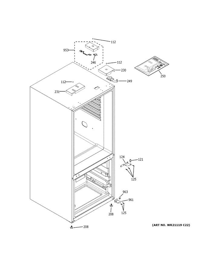 Diagram for GBE21DGKJRWW