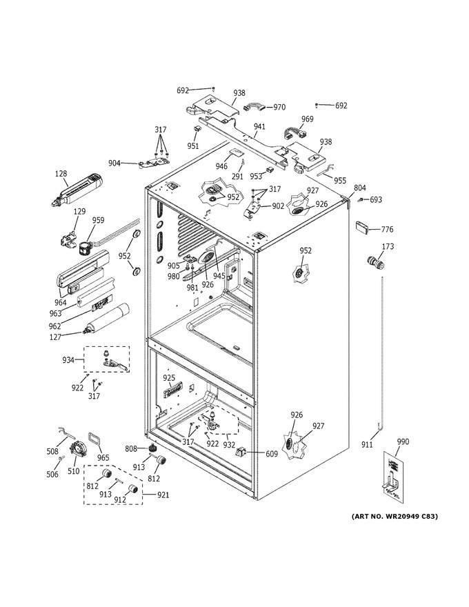 Diagram for GYS22GSNDSS