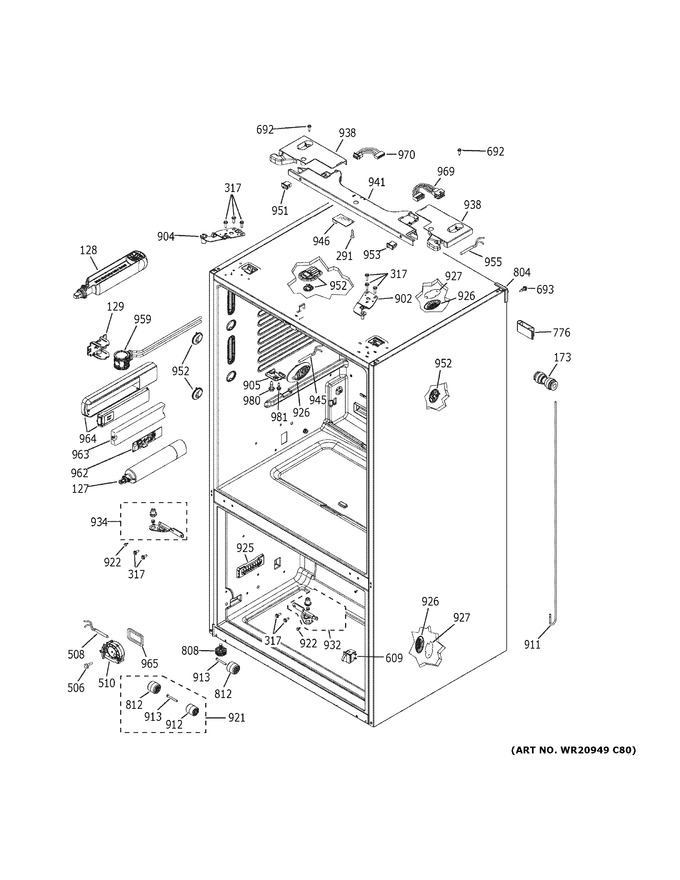 Diagram for GFE28HMKMES