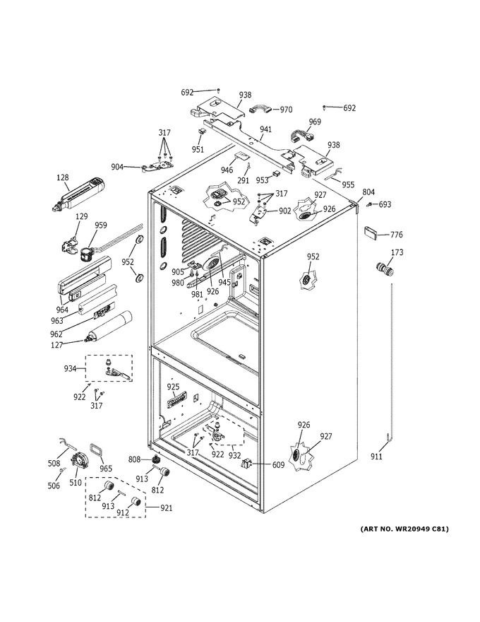 Diagram for PFE28PMKNES