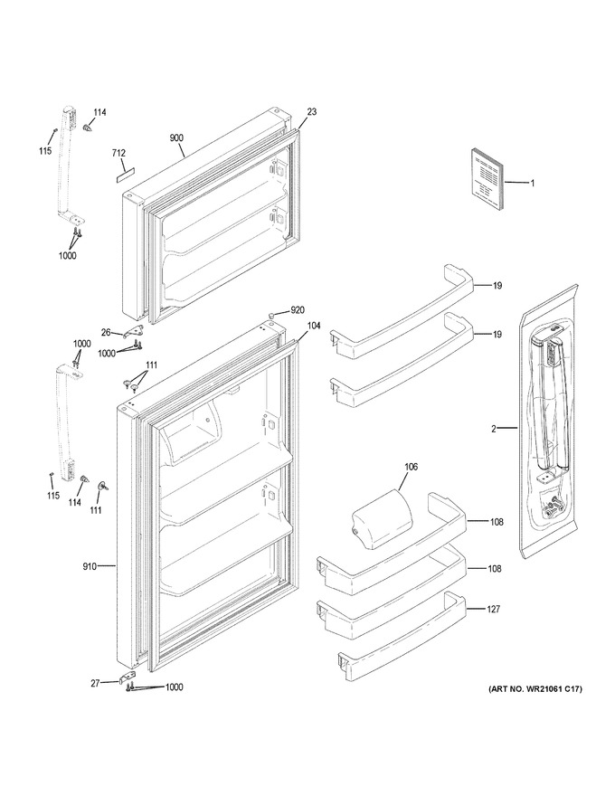 Diagram for XTS18GSNBRSS