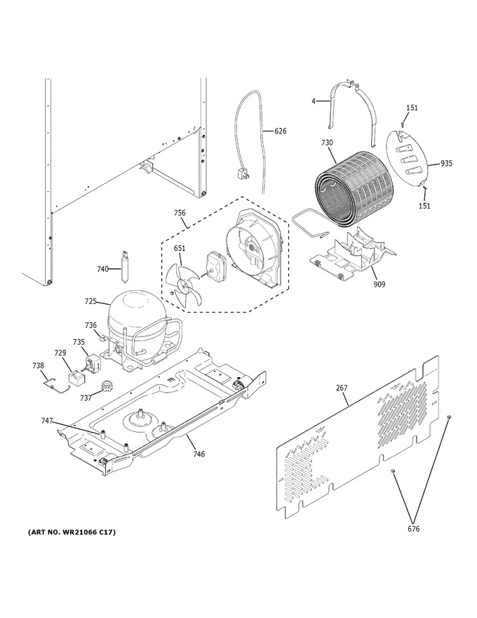 Diagram for HPE16BTNBLWW