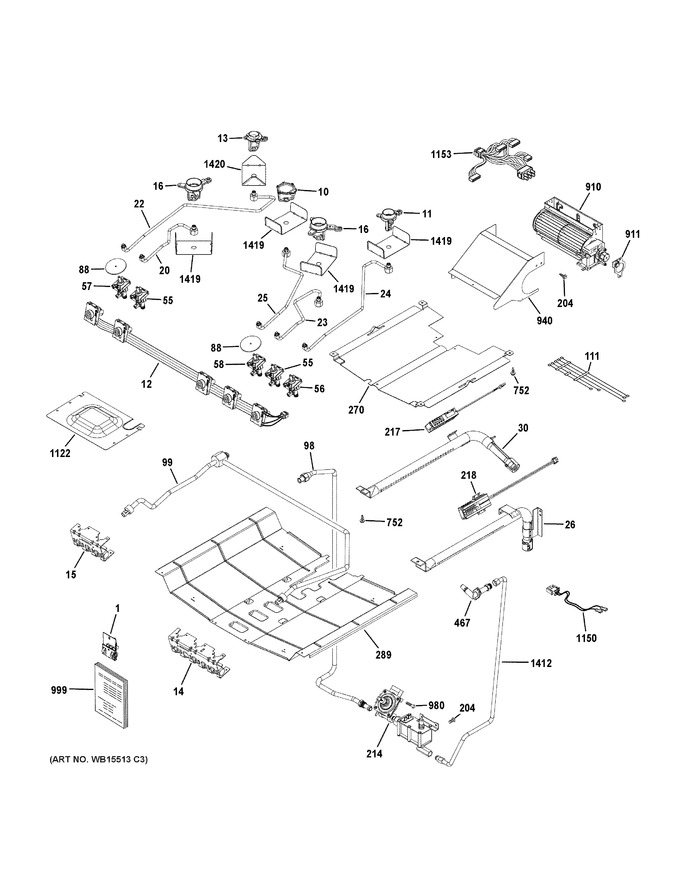 Diagram for JGS760DEL3BB