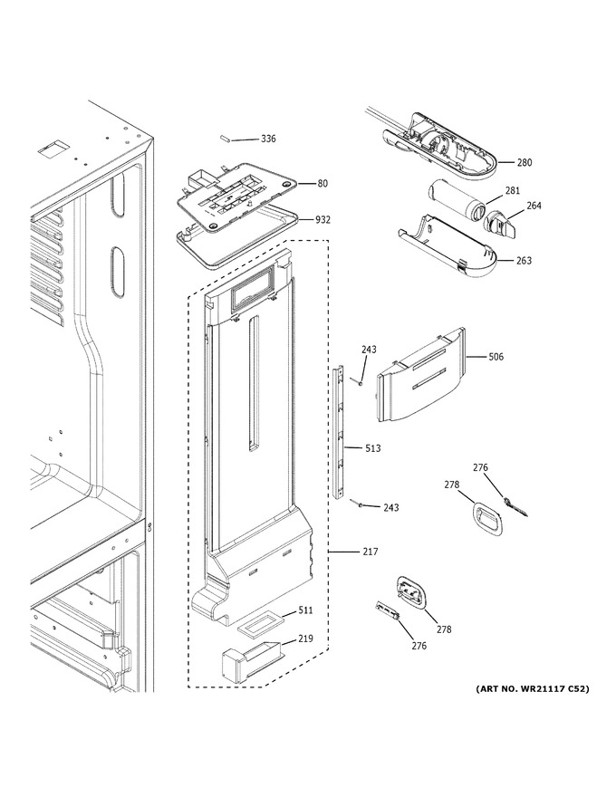 Diagram for CFE26KP2NKS1