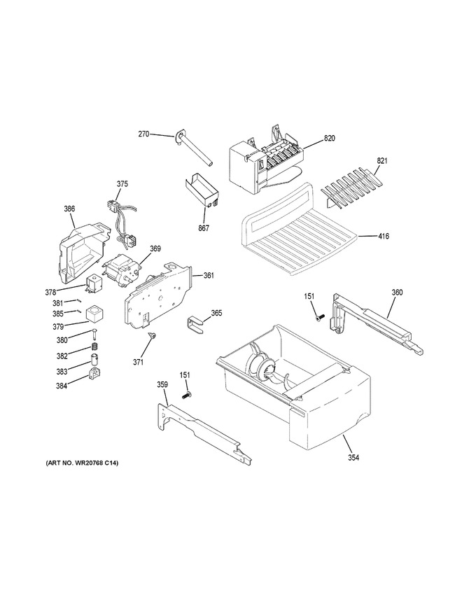 Diagram for GZS22DMJPFES