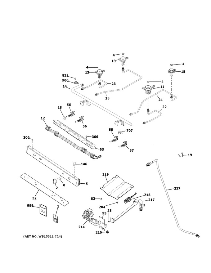Diagram for JGBS61RP1SS