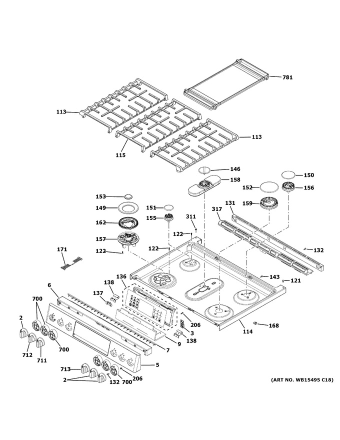Diagram for PGS930BP1TS