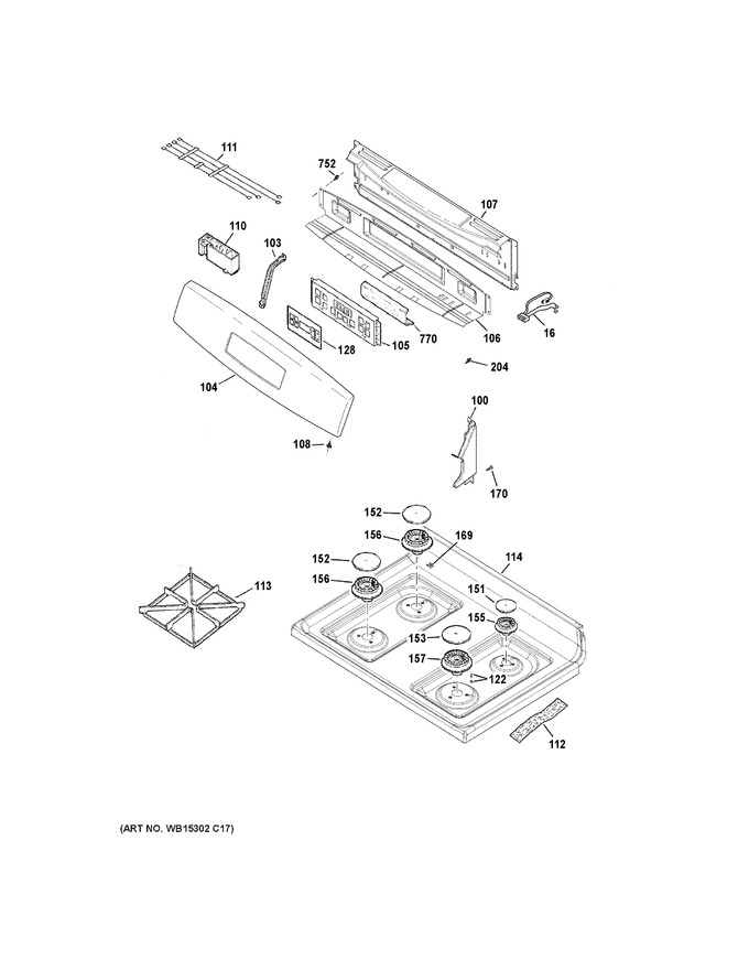 Diagram for JGB635REK5SS