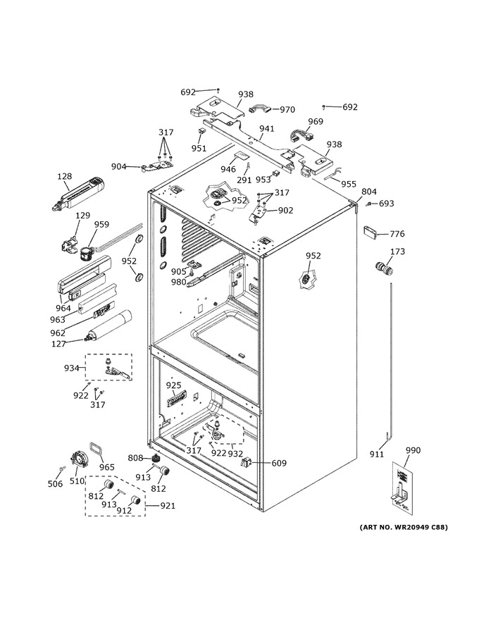 Diagram for PYE22PYNEFS