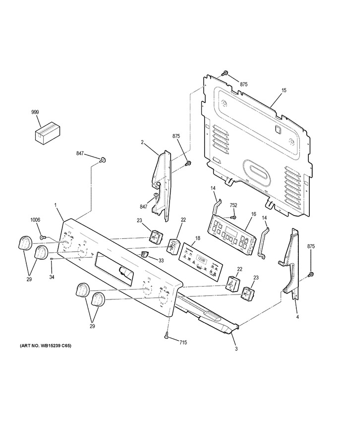 Diagram for JB645FK9DS
