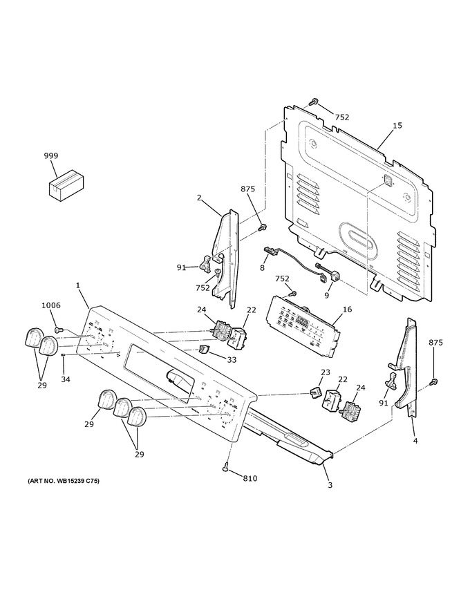 Diagram for JB735EP4ES