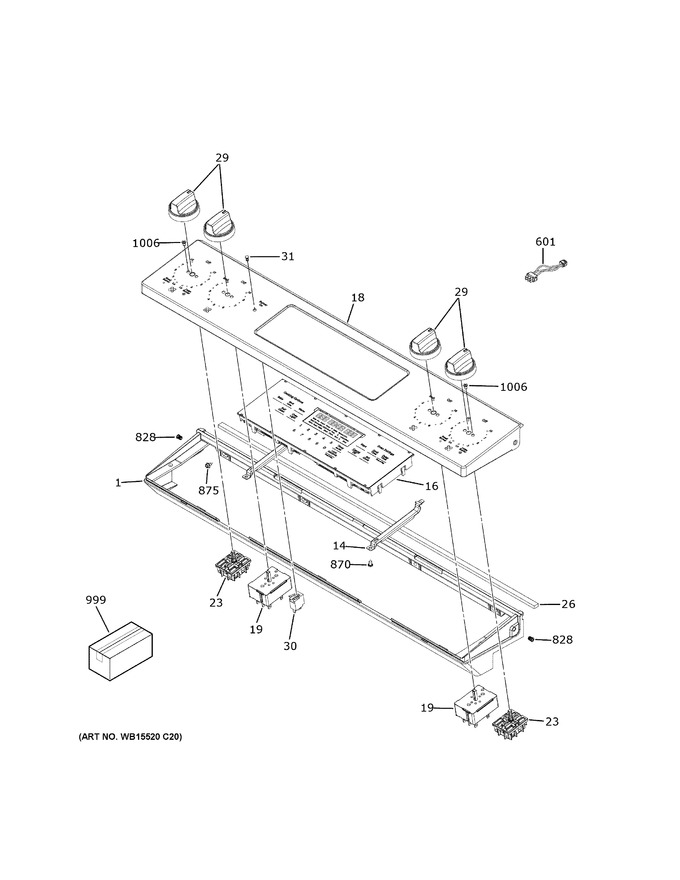 Diagram for JS645EL8ES