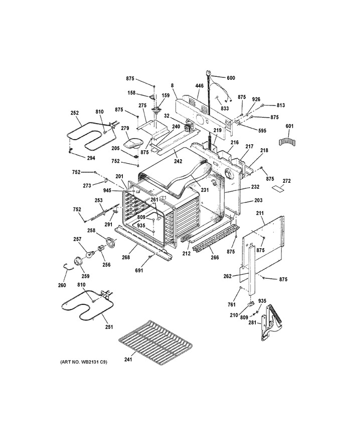 Diagram for JM250DT1WW