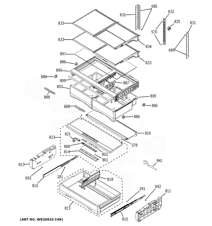 Diagram for PFE28KYNHFS