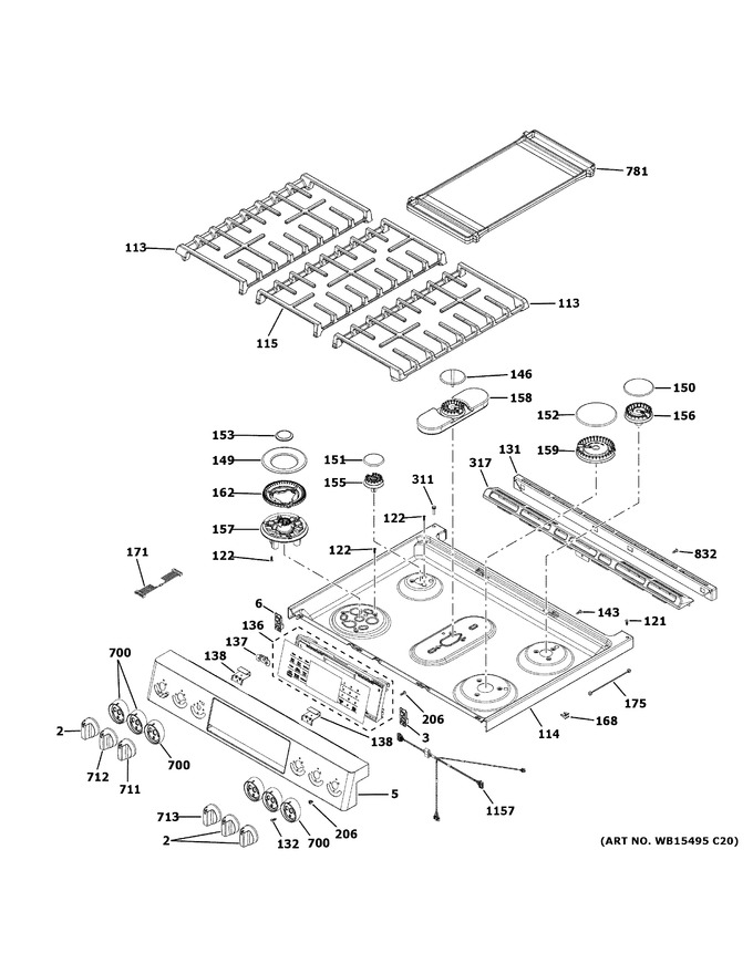Diagram for P2S930YP4FS