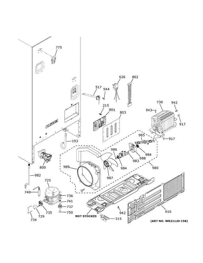 Diagram for GNE25JGKYFBB