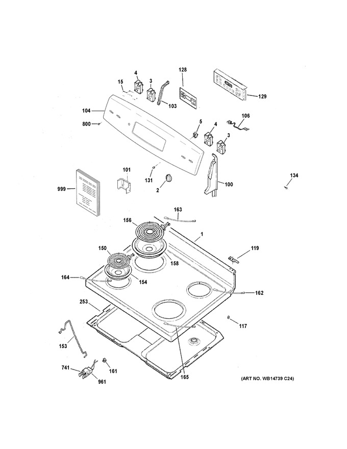Diagram for JB256DM4BB