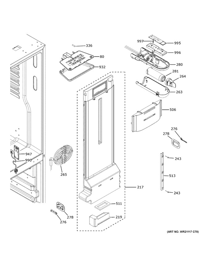 Diagram for GWE22JYMBFFS