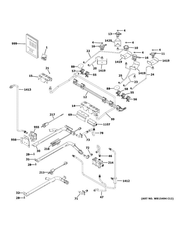 Diagram for JGSS86SP3SS