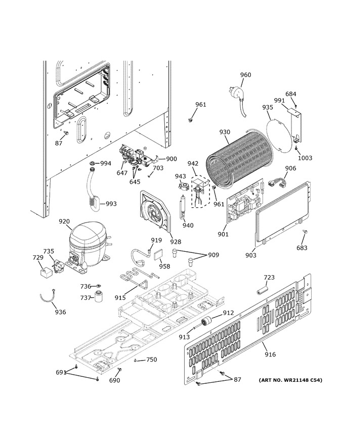 Diagram for PWE23KYNIFS