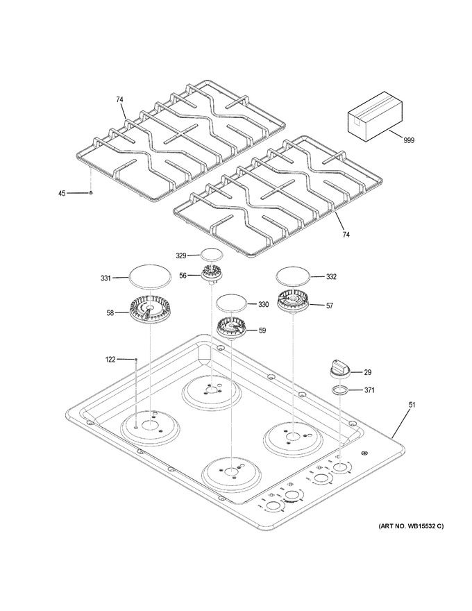 Diagram for JGP3030SL3SS