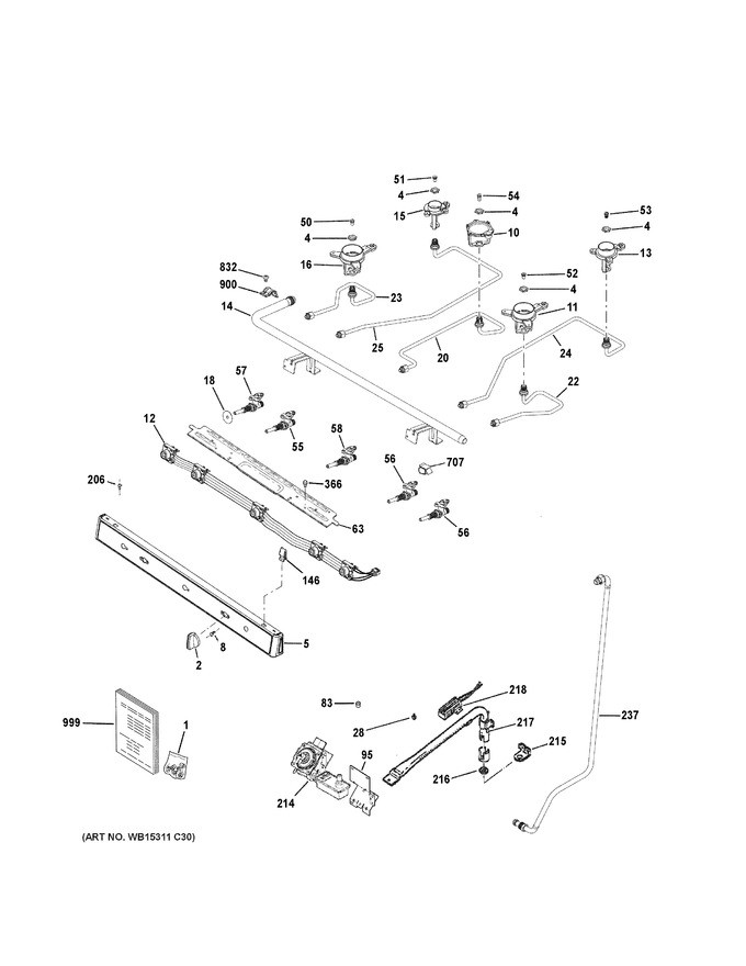 Diagram for JGBS66EEK8ES