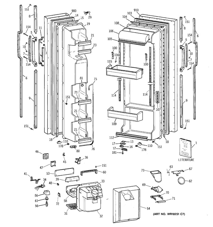 Diagram for CST25GRYDWW